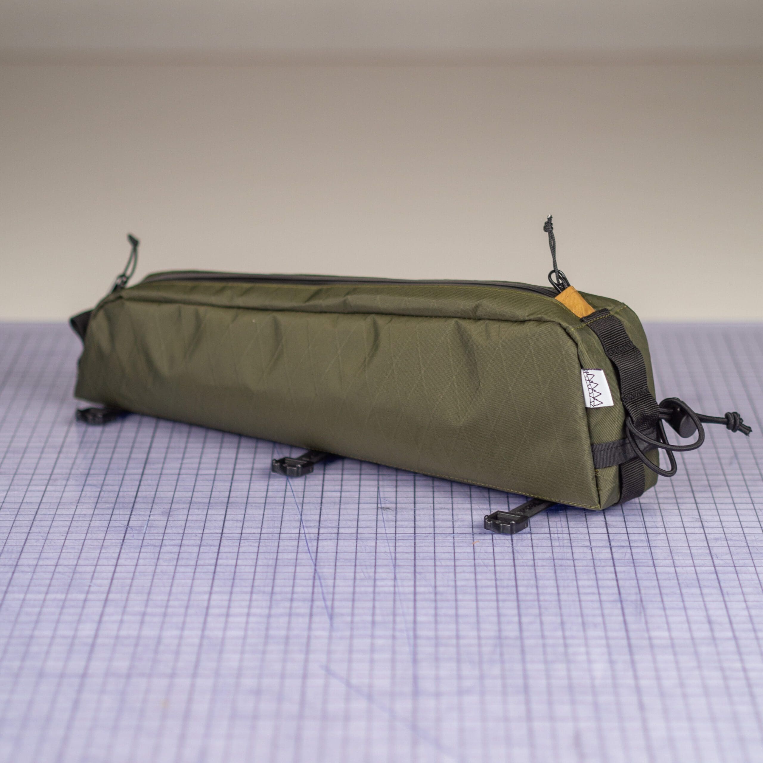 Full length top tube bag